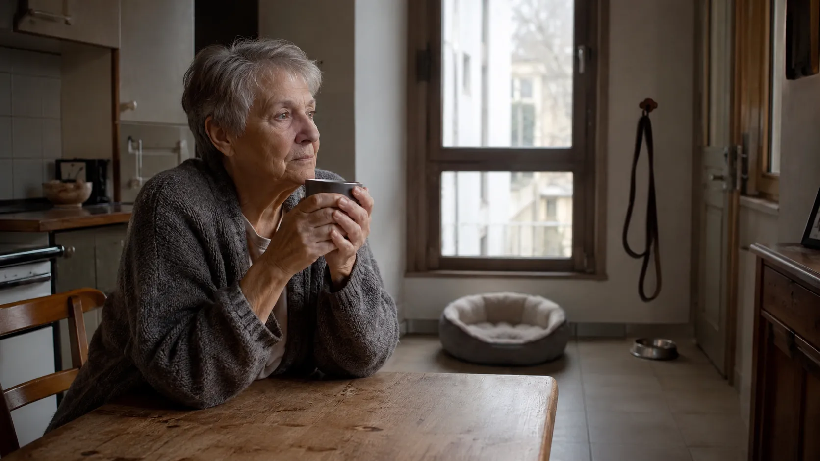 Isolement senior : quand l’animal était le dernier lien social